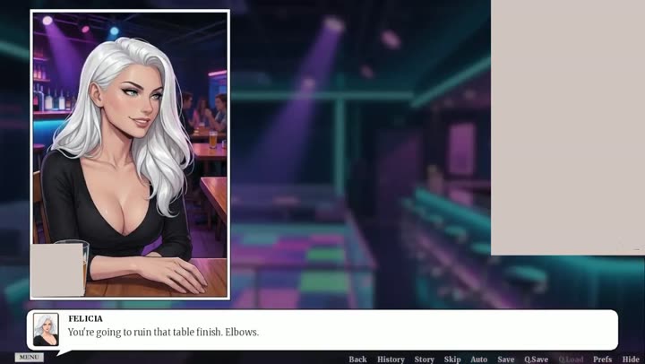 With Great Pleasure #12 - Animated Ai XXX Game - a Hot Foot Job with a MILF